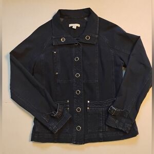 Coldwater Creek Dark Wash Denim Jacket PXS (4)‎ - Excellent Condition!
